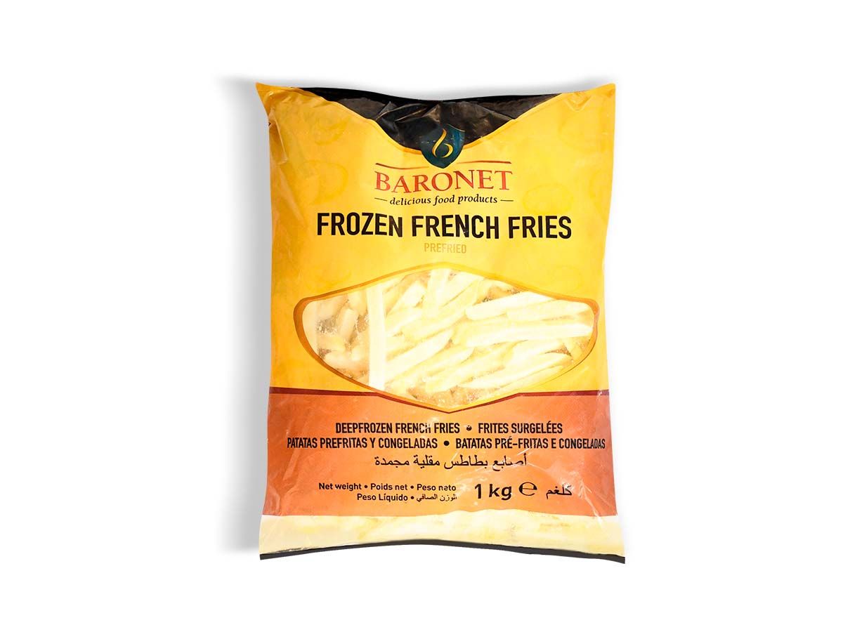 Papas Bastón Congeladas BARONET 1 Kg en Tienda Inglesa
