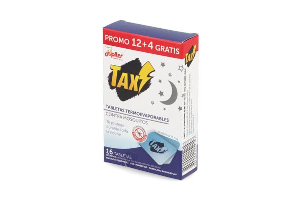 Pastillas Tax Mata Mosquitos 16 Unidades
