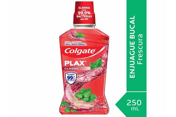 Enjuague Bucal COLGATE Plax Clásico con Fluor 250 ml en Tienda Inglesa
