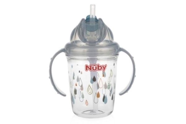 Vaso de Tritán con Asas NUBY 240 ml en Tienda Inglesa