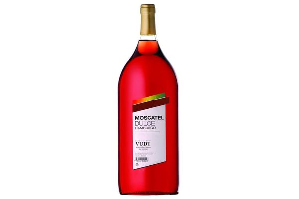 Vino Rosado Moscatel Hamburgo VUDU Dulce 2l en Tienda Inglesa
