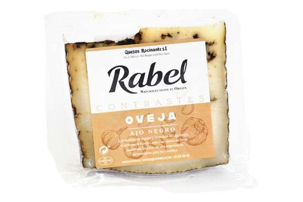 Queso de Oveja Curado Ajo Negro RABEL 150 gr en Tienda Inglesa