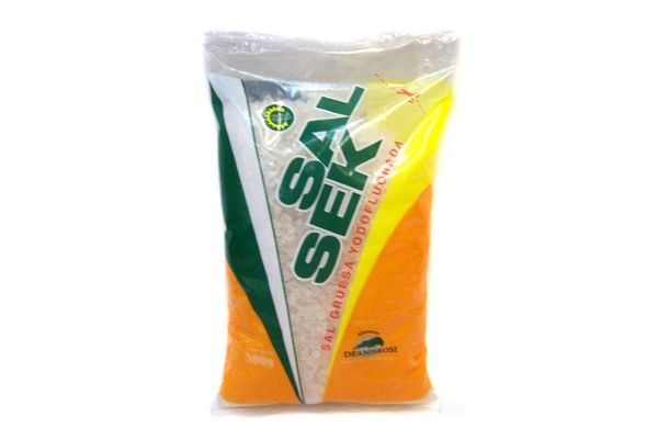 Sal gruesa SEK yodofluorada 500gr en Tienda Inglesa