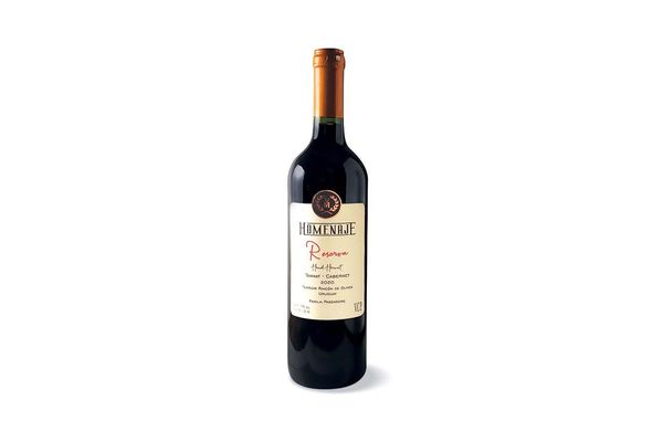 Vino Tinto HOMENAJE  Tannat Cabernet 750 ml en Tienda Inglesa