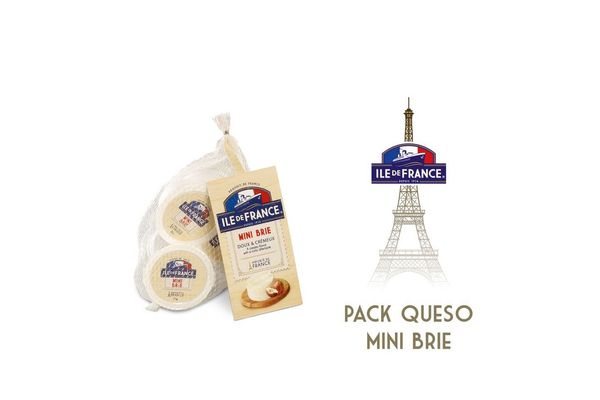 Queso Mini Brie ILE DE FRANCE en Tienda Inglesa