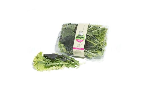 Ensalada de Mizuna, Mostaza, Lechuga y Rúcula Pronta para Consumir Triple Lavado GRANJA MALLORCA 150 gr en Tienda Inglesa