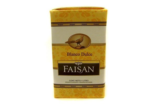 Vino FAISÁN Blanco Moscatel Dulce Tetra 1 L en Tienda Inglesa