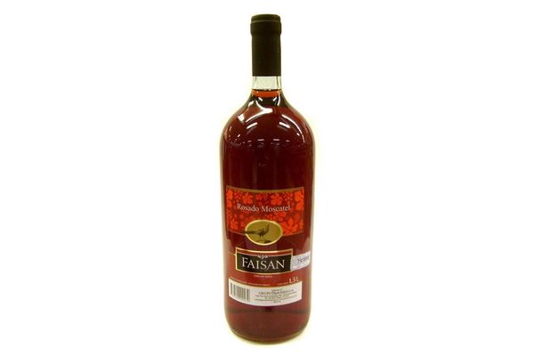 Vino FAISÁN Rosado Moscatel 1,5 L en Tienda Inglesa