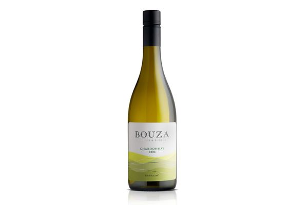 Vino Blanco BOUZA Chardonnay Fermentado en Barrica 750 ml en Tienda Inglesa