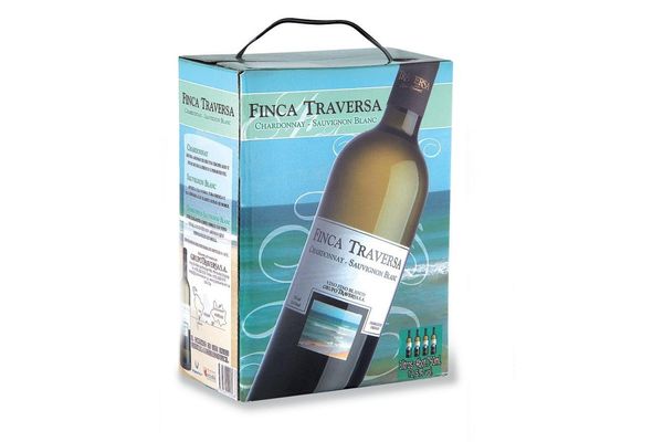 Vino FINCA TRAVERSA Blanco Chardonnay y Sauvignon Blanc 3 L en Tienda Inglesa