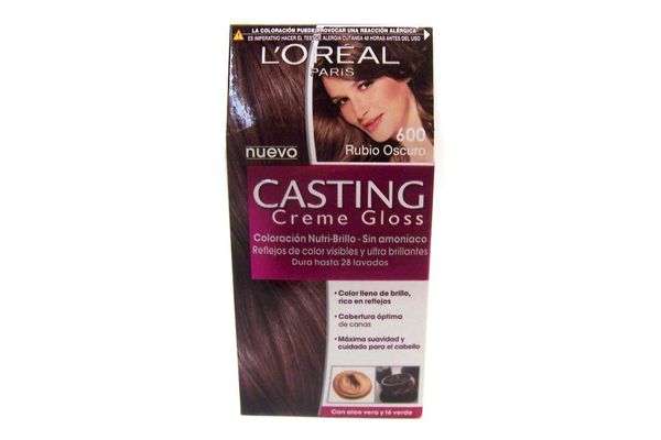 Coloracion Casting L'ORÉAL Gloss 600 Rubio Oscuro en Tienda Inglesa