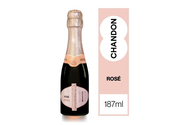 Espumante CHANDON Brut Rosé 187 ml en Tienda Inglesa