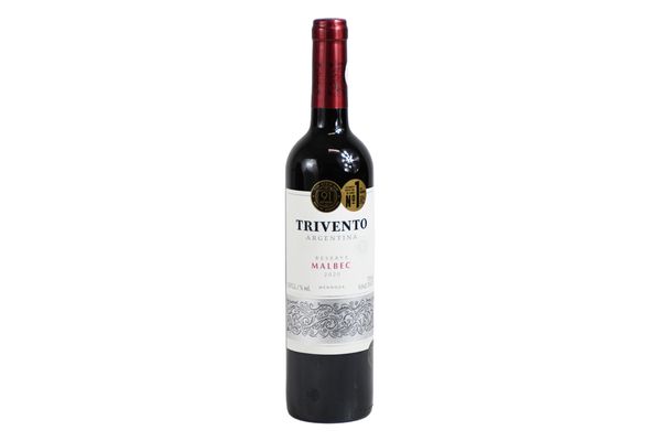 Vino Tinto TRIVENTO Malbec Reserva 750 ml en Tienda Inglesa