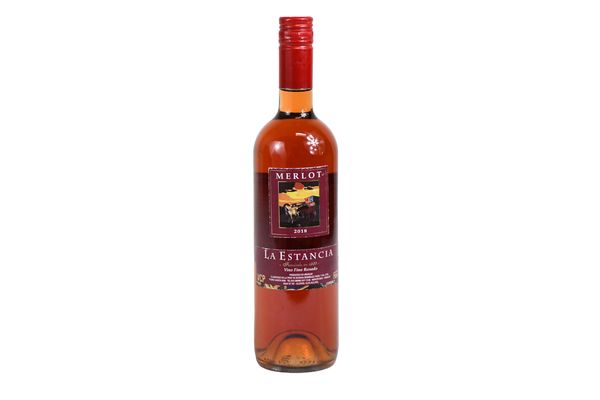 Vino LA ESTANCIA Rosado Merlot 750 ml en Tienda Inglesa