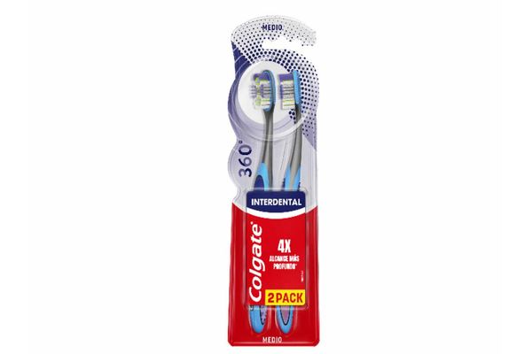 Cepillo Dental COLGATE 360 Interdental x Unidades en Tienda