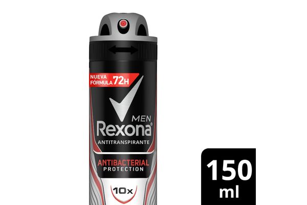 Desodorante REXONA Antibacterial en Aerosol 150 ml en Tienda Inglesa