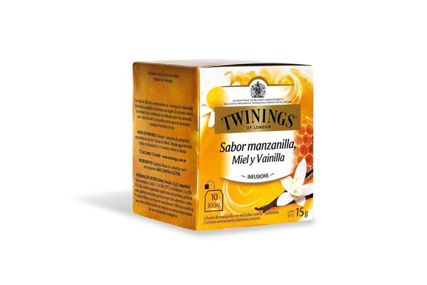 Té TWININGS Manzanilla, Miel y Vainilla 10 Sobres en Tienda Inglesa