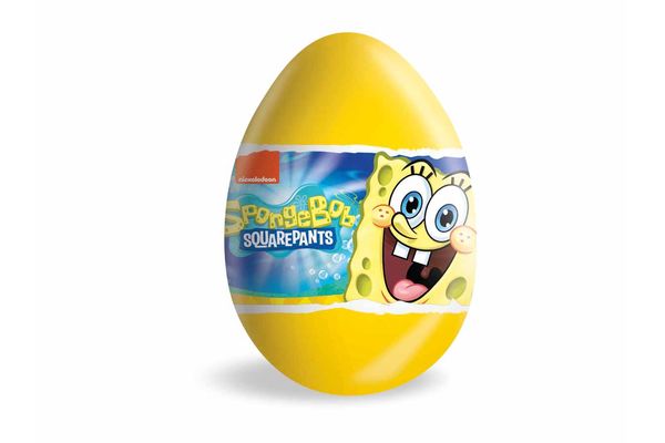 Huevo de Chocolate Bob Esponja ZAINI 20 gr en Tienda Inglesa