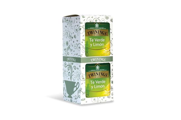 Té TWININGS Verde y Limón 20 sobres en Tienda Inglesa