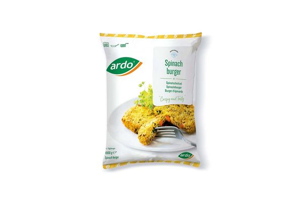 Hamburguesas de Espinaca Congeladas ARDO 1 Kg en Tienda Inglesa