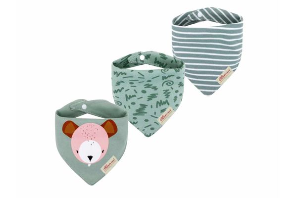 Set Babero Bandana x 3 en Tienda Inglesa