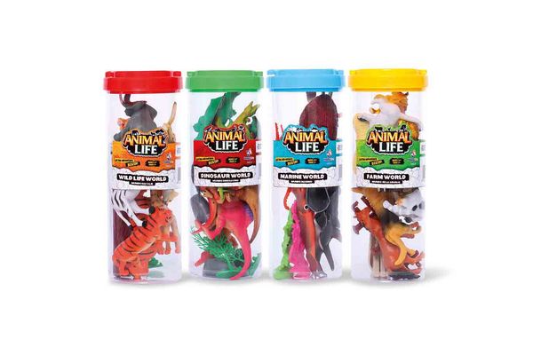 Set De 82 Figuras De Animales Realistas – Dinosaurios, Insectos, Granja, Océano Y Más Para Niños +3 Años