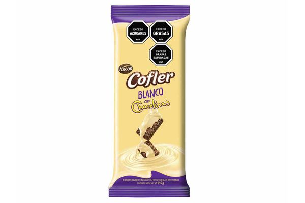 Chocolate ARCOR Cofler Blanco con Chocolinas 140 gr en Tienda Inglesa