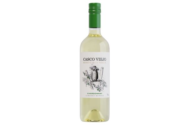 Vino CASCO VIEJO Reserva Blanco Chardonnay 750 ml en Tienda Inglesa