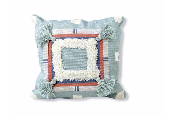 Almohadón con Flecos 43 x 43 cm en Tienda Inglesa