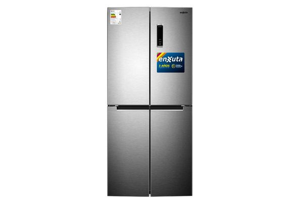 Refrigerador ENXUTA RENXMD22400I 403 L Frío Seco Inox Clase A Multi Puerta en Tienda Inglesa