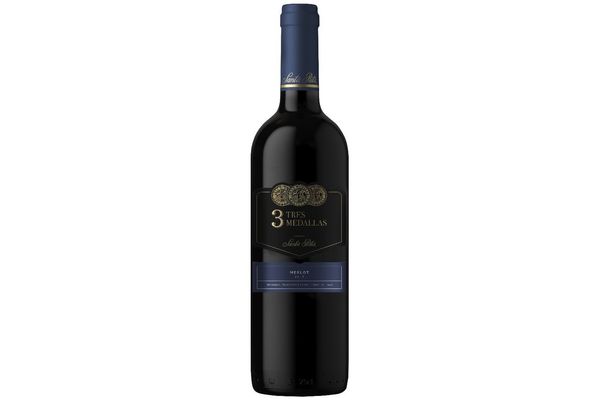 Vino 3 MEDALLAS Santa Rita Merlot 750 ml en Tienda Inglesa