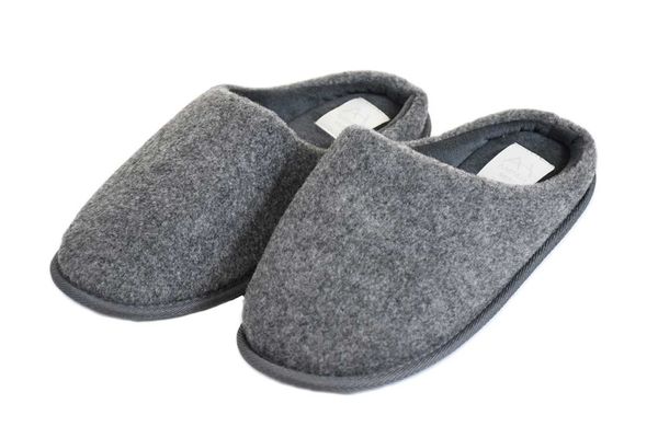 Pantufla Jaspeada de Hombre Gris Talle 40/41 en Tienda Inglesa