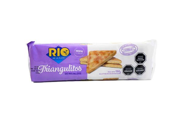 Galletas Triangulitos de Hojaldre RIO 150 gr en Tienda Inglesa