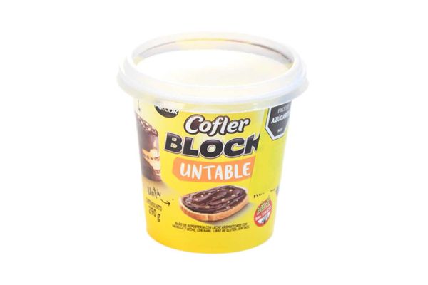 Relleno Untable COFLER Block 290 gr en Tienda Inglesa