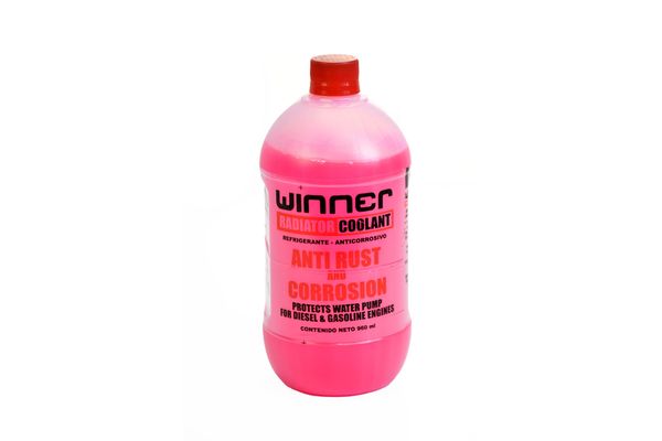 Radiador Coolant WINNER x 1 L Rojo en Tienda Inglesa