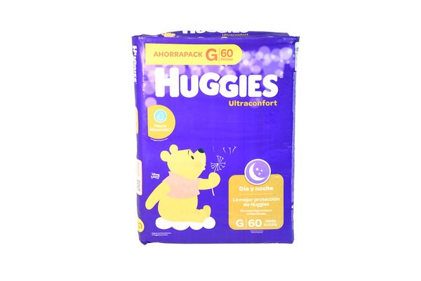Pañales HUGGIES Ultraconfort Talle G x 60 Unidades en Tienda Inglesa