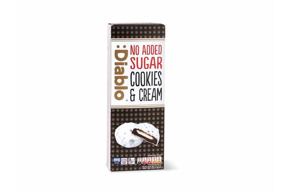 Galletas :DIABLO Bañadas de Chocolate Blanco 128 gr en Tienda Inglesa