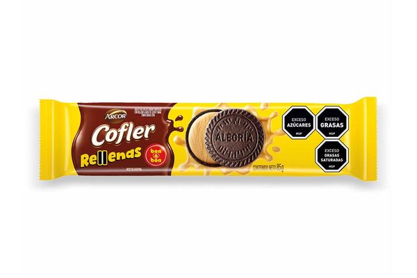 Galletas COFLER Rellenas de Bon o Bon 85 gr en Tienda Inglesa