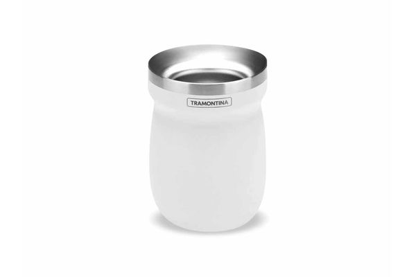 Mate TRAMONTINA Acero Inoxidable Blanco en Tienda Inglesa