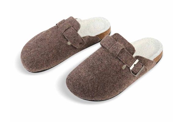 Pantufla Hebilla de Mujer Camel Talle 38 a 39 en Tienda Inglesa