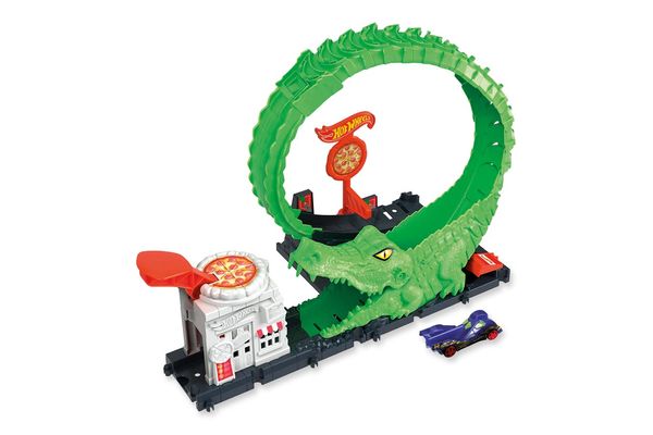Pista Hot Wheel Pista De Carros De Cocodrilo Pista HOT WHEELS