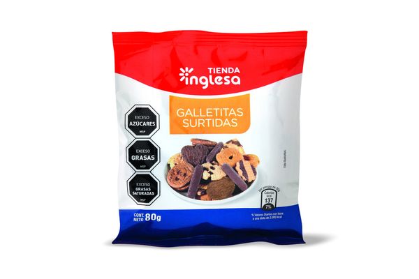 Galletas Surtidas TIENDA INGLESA 80 gr en Tienda Inglesa