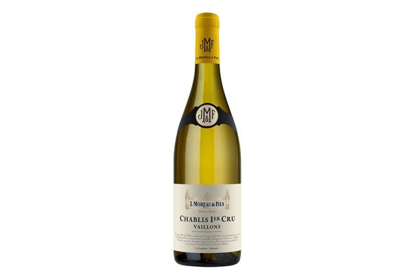 Vino J. MOREAU Chablis 1er Cru Vaillons 2022 Blanco Chardonnay 750 ml en Tienda Inglesa