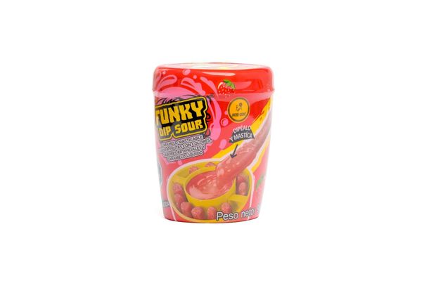 Gomitas FUNKY DIP SOUR Frutilla 96 gr en Tienda Inglesa