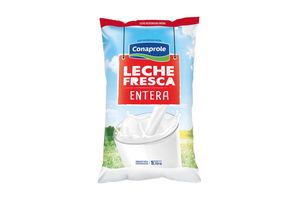 Leche CONAPROLE Fresca Entera Sachet 1 L en Tienda Inglesa