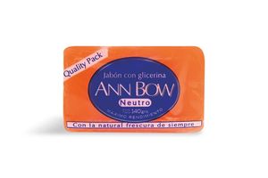 Jabón de Tocador con Glicerina Neutro ANN BOW 140 gr en Tienda Inglesa