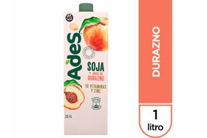 Bebida a base de Soja ADES Durazno 1 L en Tienda Inglesa