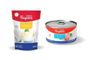 Combo Tienda Peso: Lomos de Atún TIENDA INGLESA al Natural 354 gr + Ma... en Tienda Inglesa