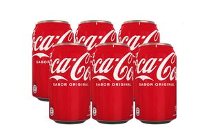 Pack Latas COCA-COLA Original 354 ml x 6 Unidades en Tienda Inglesa
