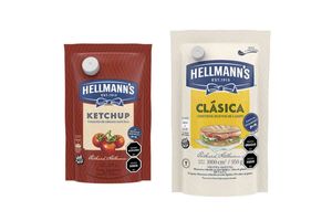 Combo Tienda Peso: Mayonesa HELLMANN'S Doypack 950 gr + Ketchup HELLMA... en Tienda Inglesa